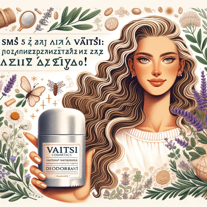 SMS 13 : 🌿 Δοκιμάστε τα Φυτικά Αποσμητικά VAITSI: Αγνές Πρώτες Ύλες για Φρεσκάδα Όλη Μέρα!